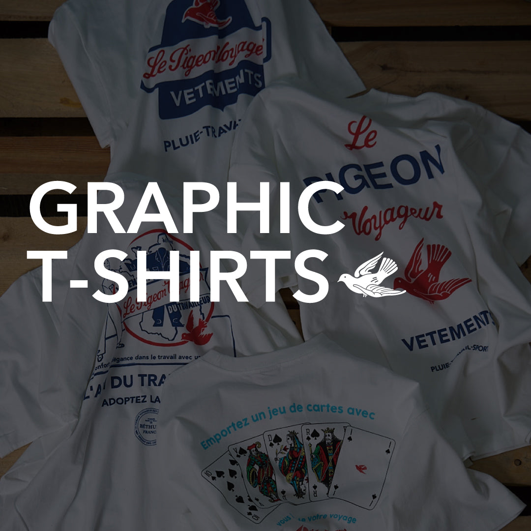 PIGEON GRAPHIC T-SHIRTS