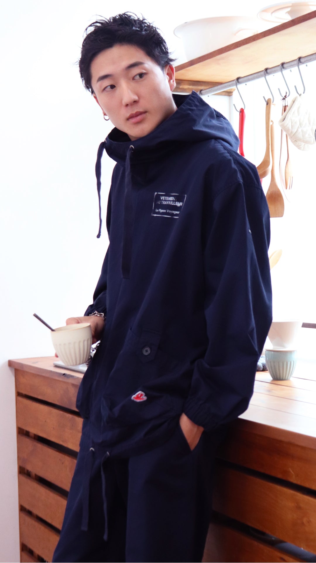 HOOD SMOCK