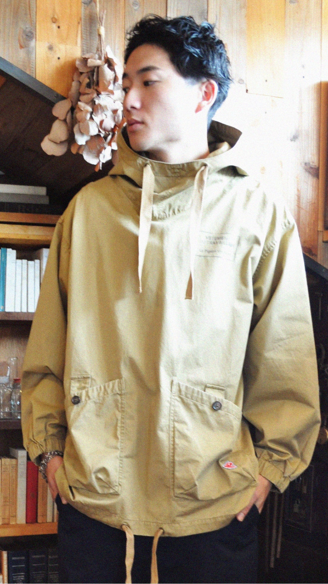 HOOD SMOCK