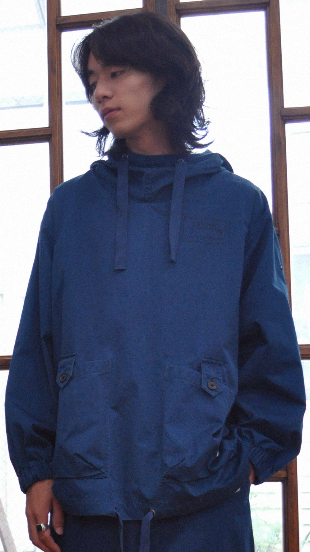 HOOD SMOCK