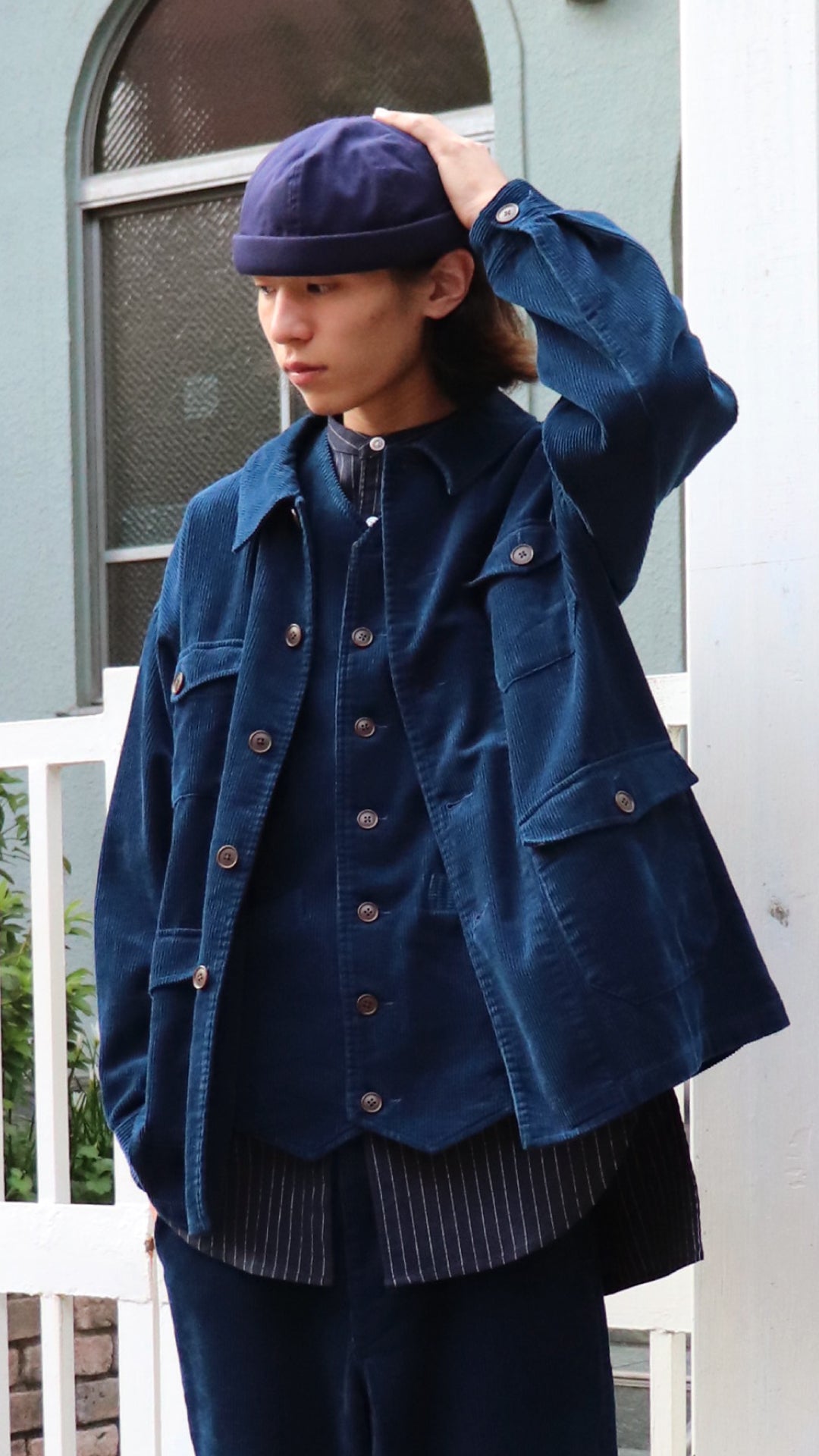 CORDUROY COVERALLS