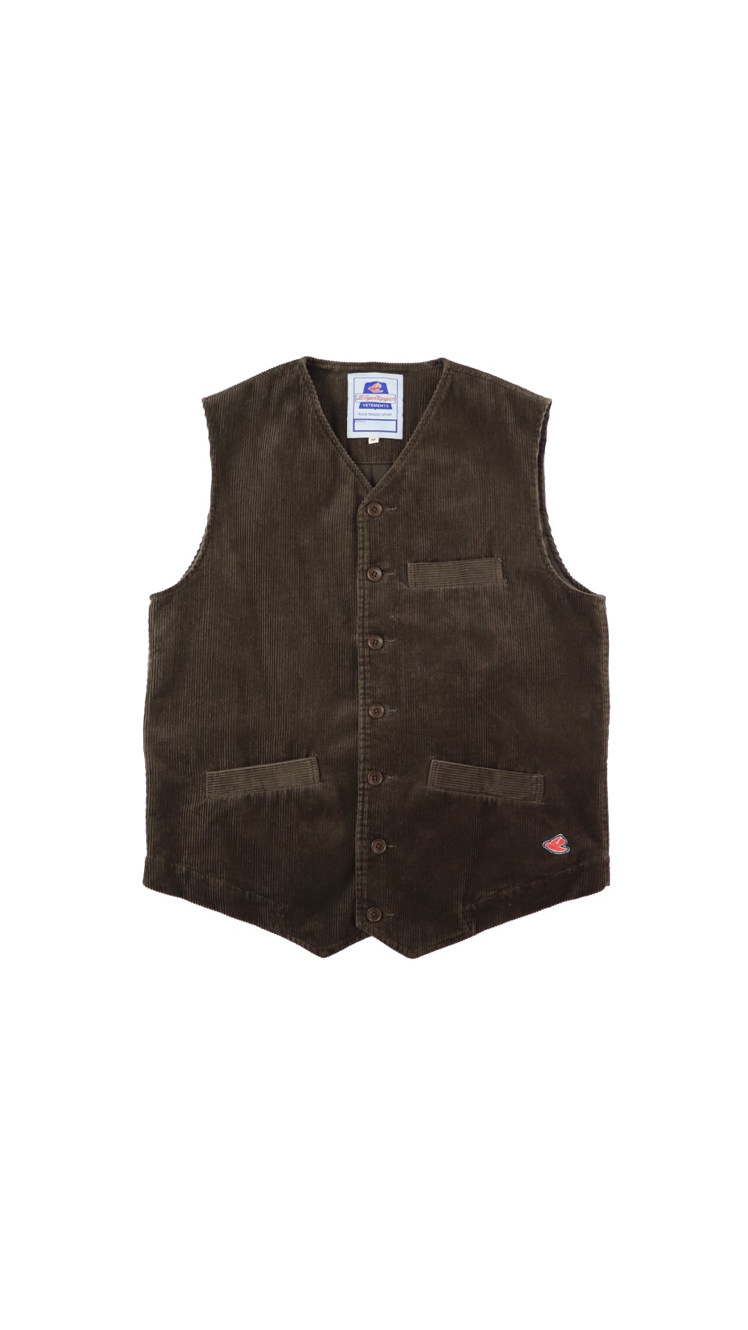 CORDUROY VEST