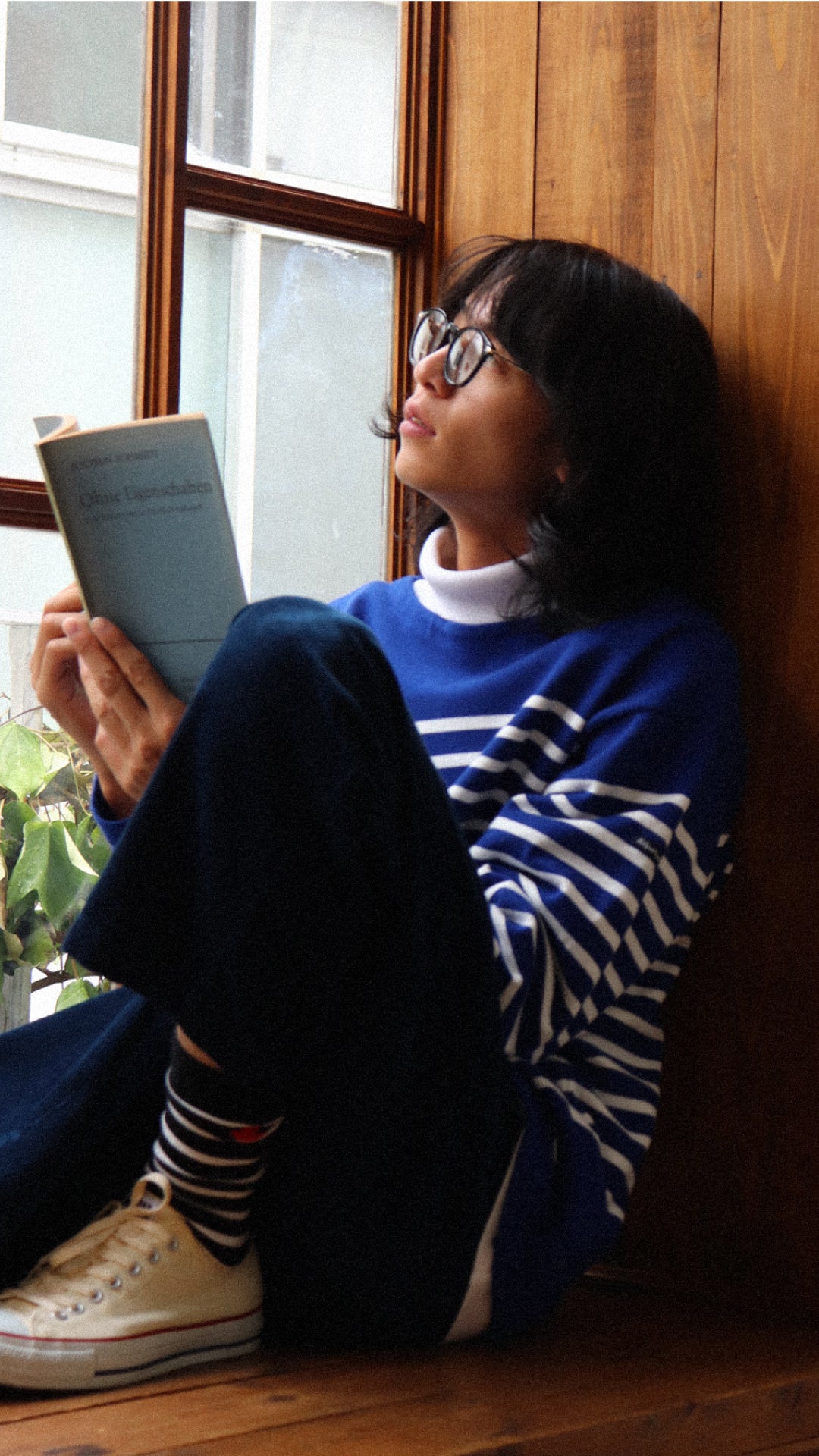 BOAT NECK L/S KNIT-SHIRT