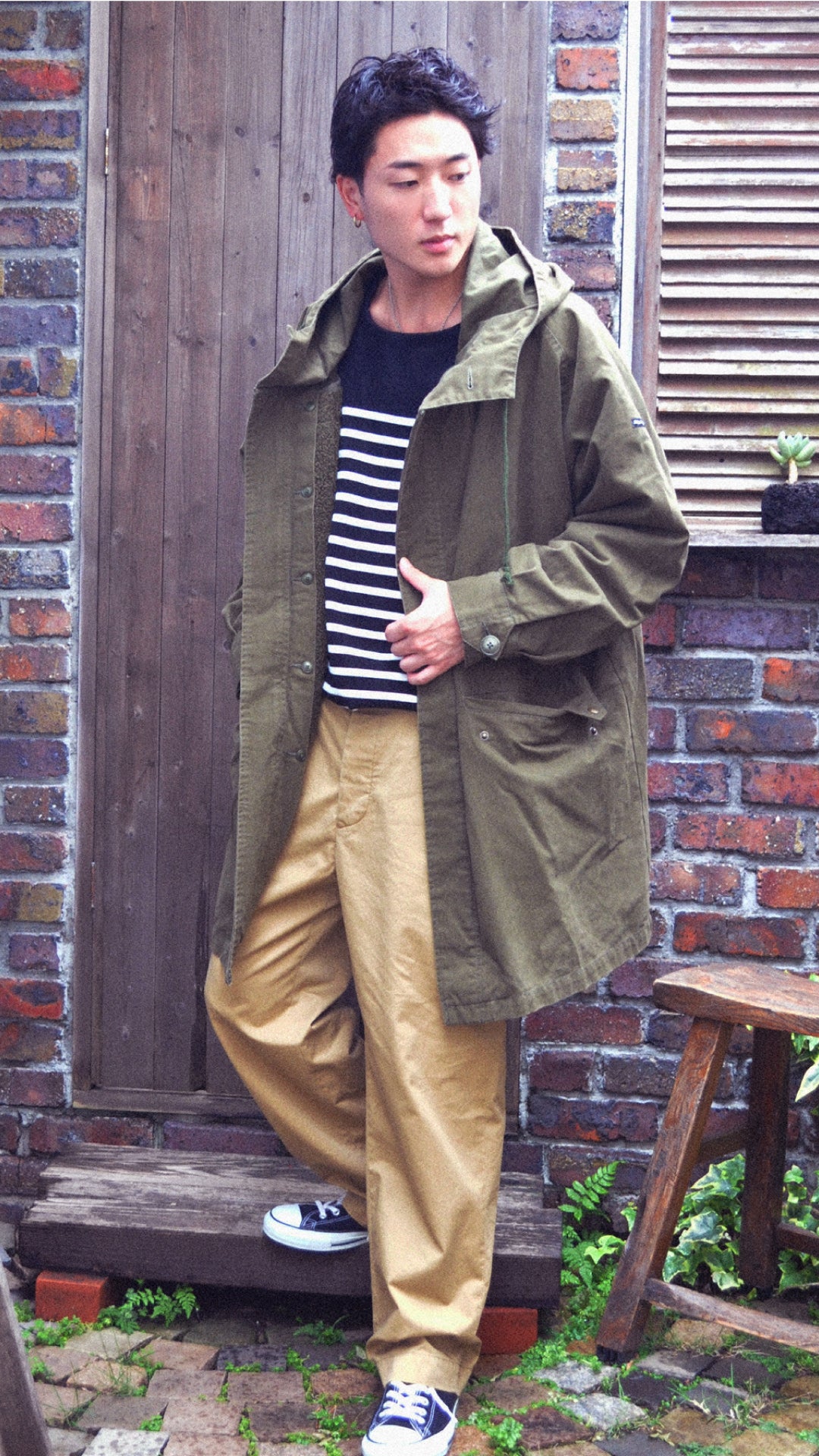 BOAT NECK L/S KNIT-SHIRT