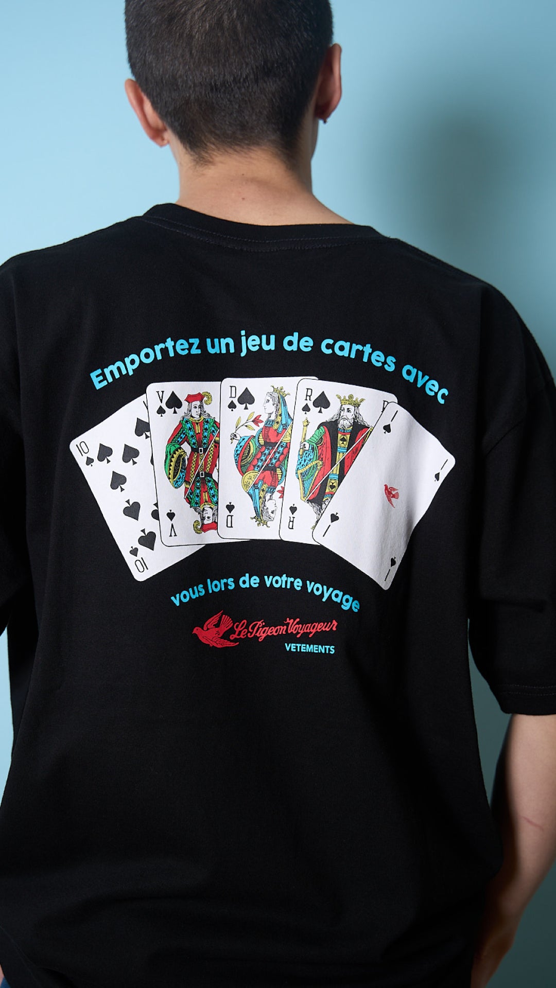 PIGEON GRAPHIC T-SHIRTS -PIQUET ver.-