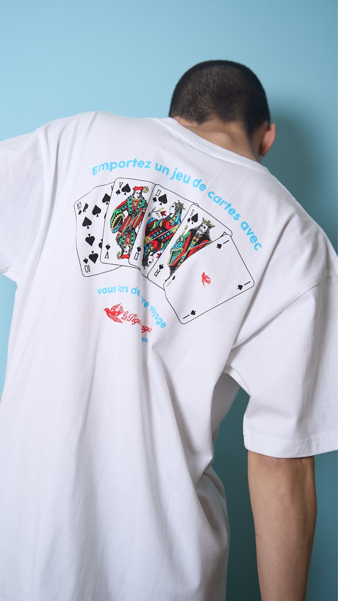 PIGEON GRAPHIC T-SHIRTS -PIQUET ver.-