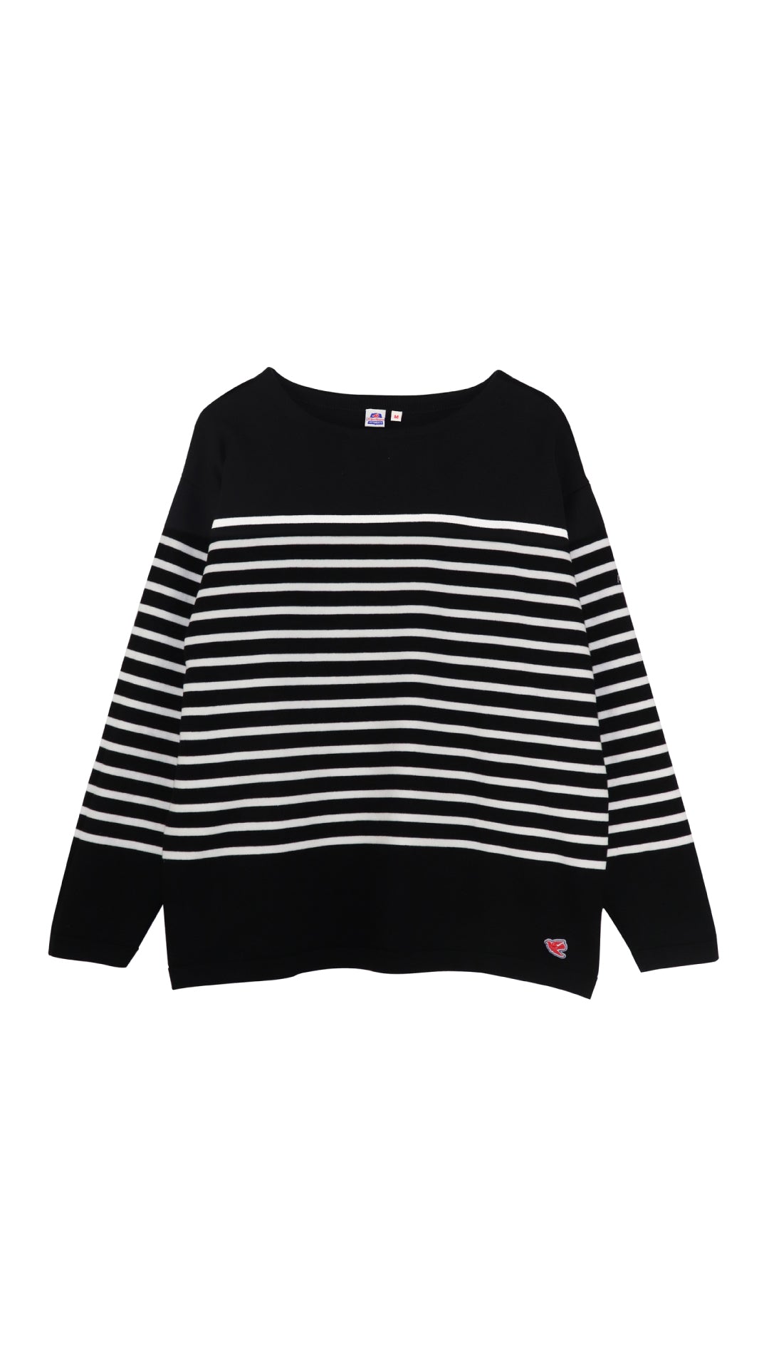 BOAT NECK L/S KNIT-SHIRT