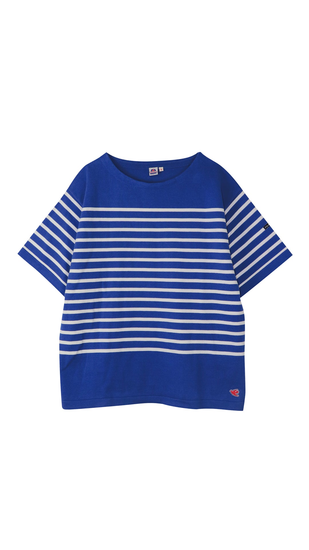 BOAT NECK S/S KNIT-SHIRT
