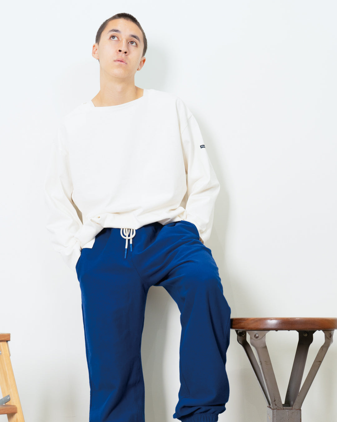 BOAT NECK LONG SLEEVE T-SHIRTS
