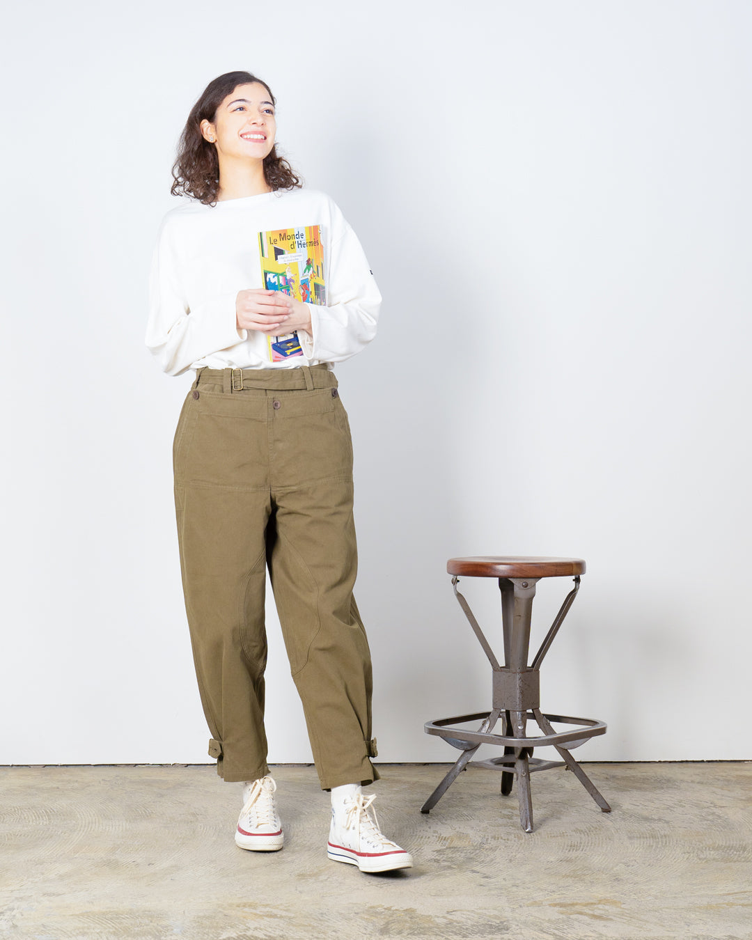 BOAT NECK LONG SLEEVE T-SHIRTS