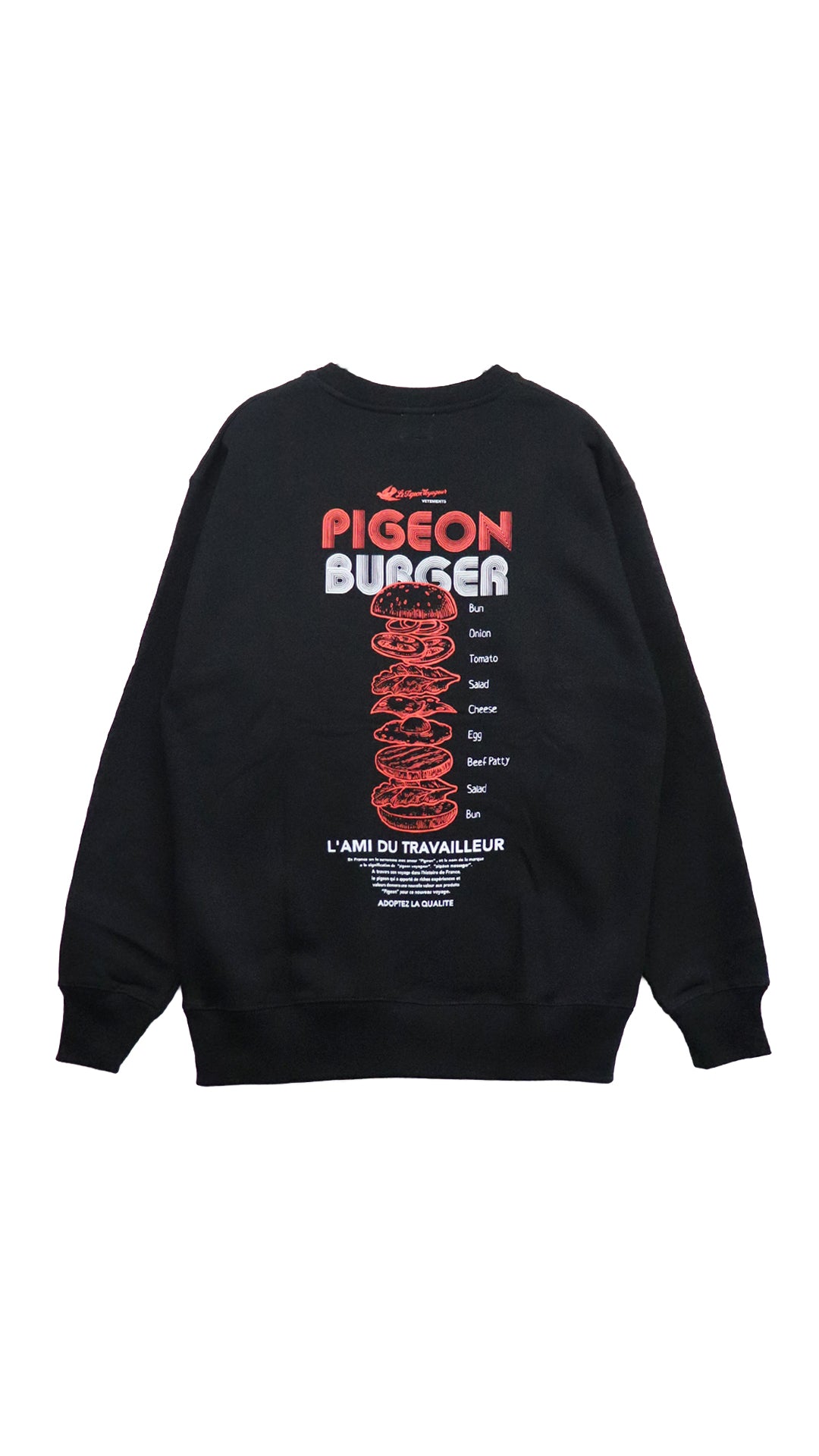 PIGEON BURGER SWEAT