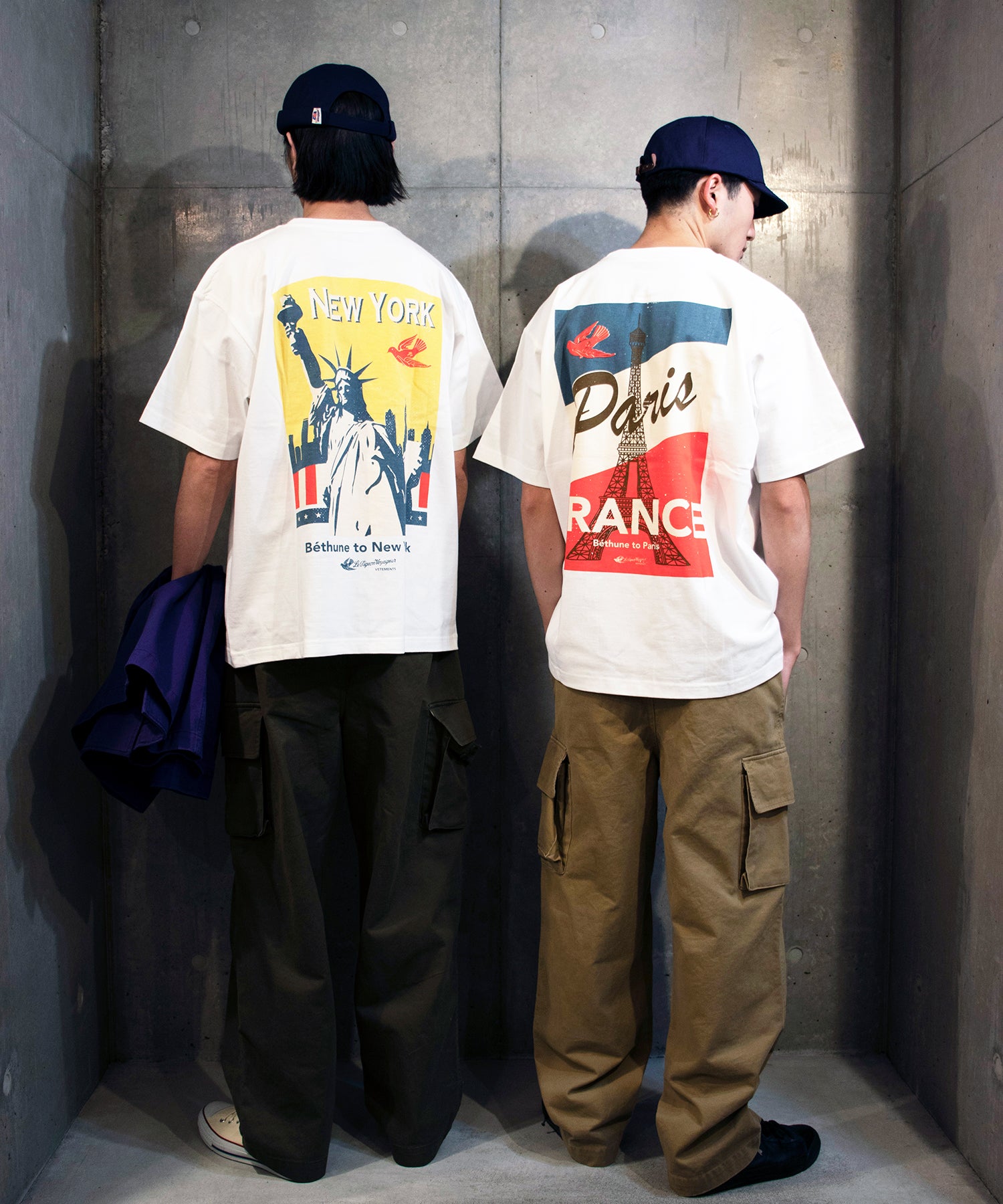 PIGEON TRAVEL T-SHIRTS【PARIS】