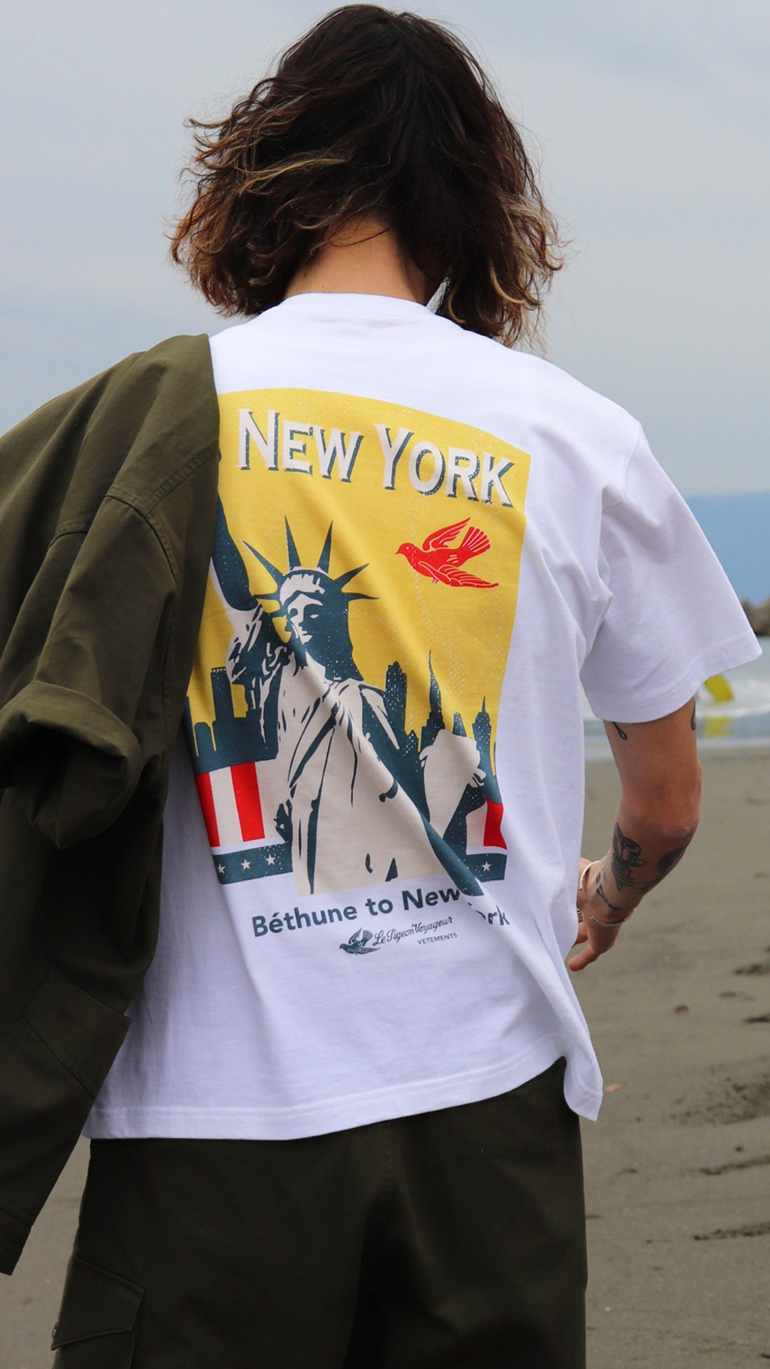 PIGEON TRAVEL T-SHIRTS【NEW YORK】