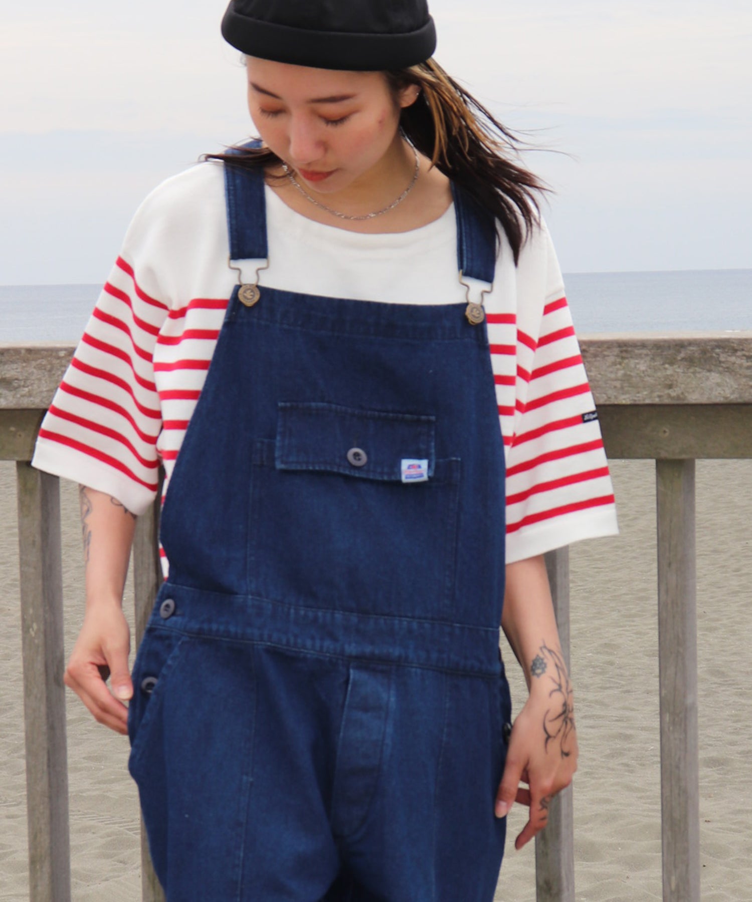 BOAT NECK S/S KNIT-SHIRT