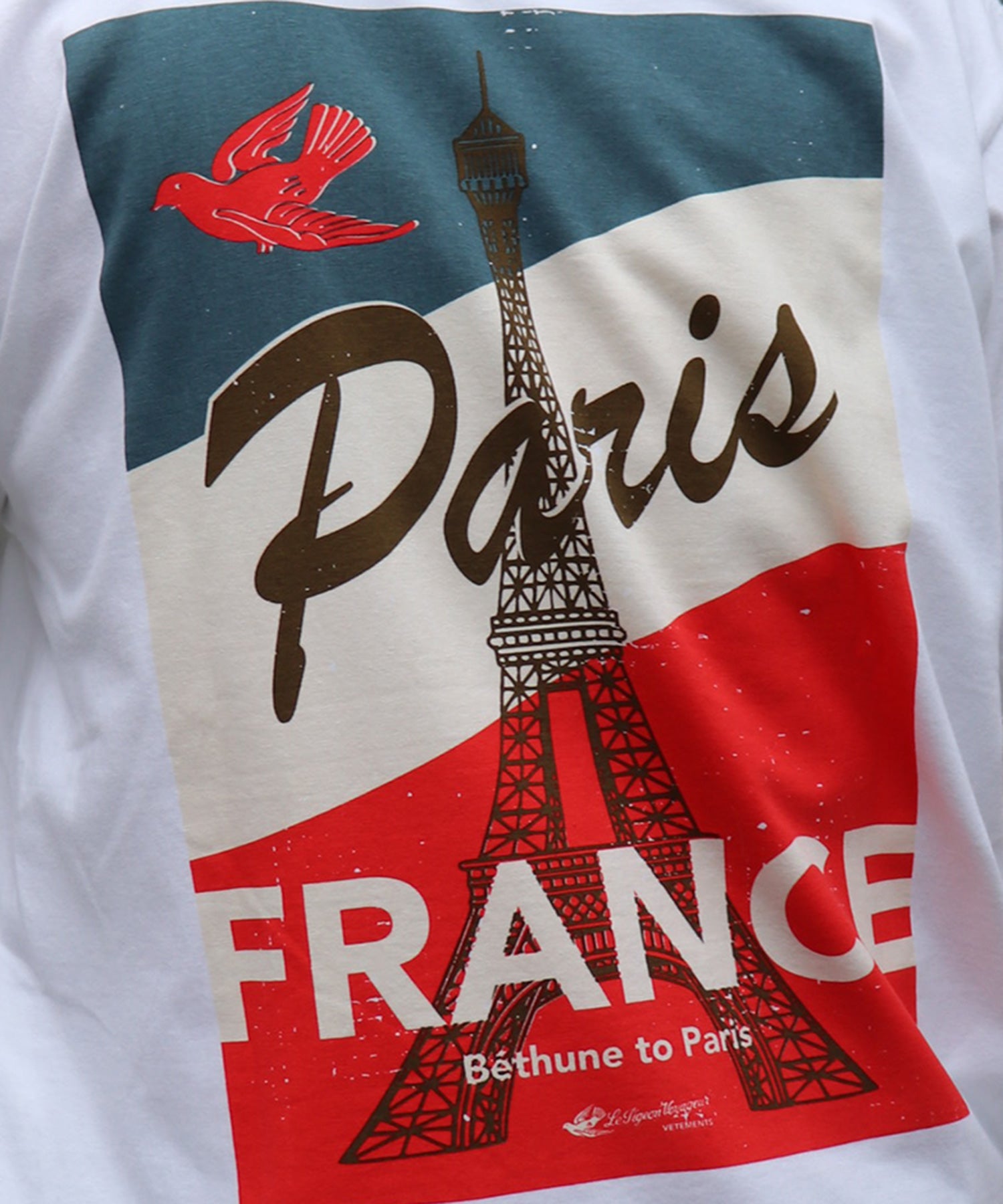 PIGEON TRAVEL T-SHIRTS【PARIS】