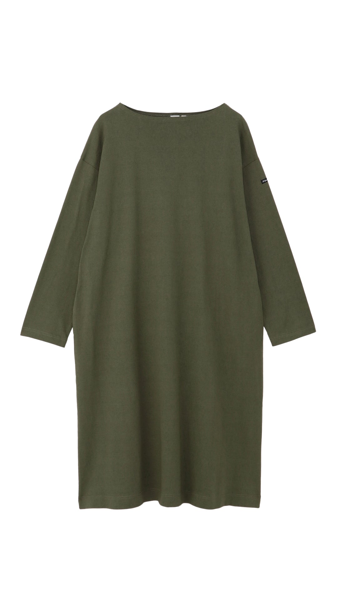 BOAT NECK LONG SLEEVE ONE PIECE