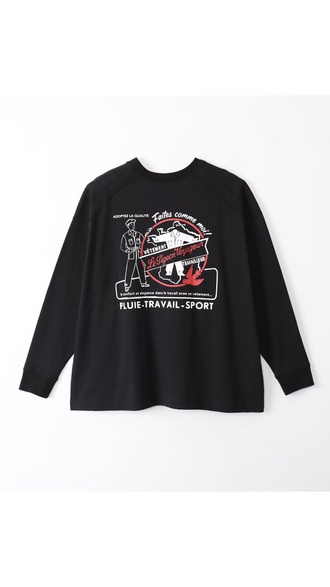 CREW NECK L/S T-SHIRTS