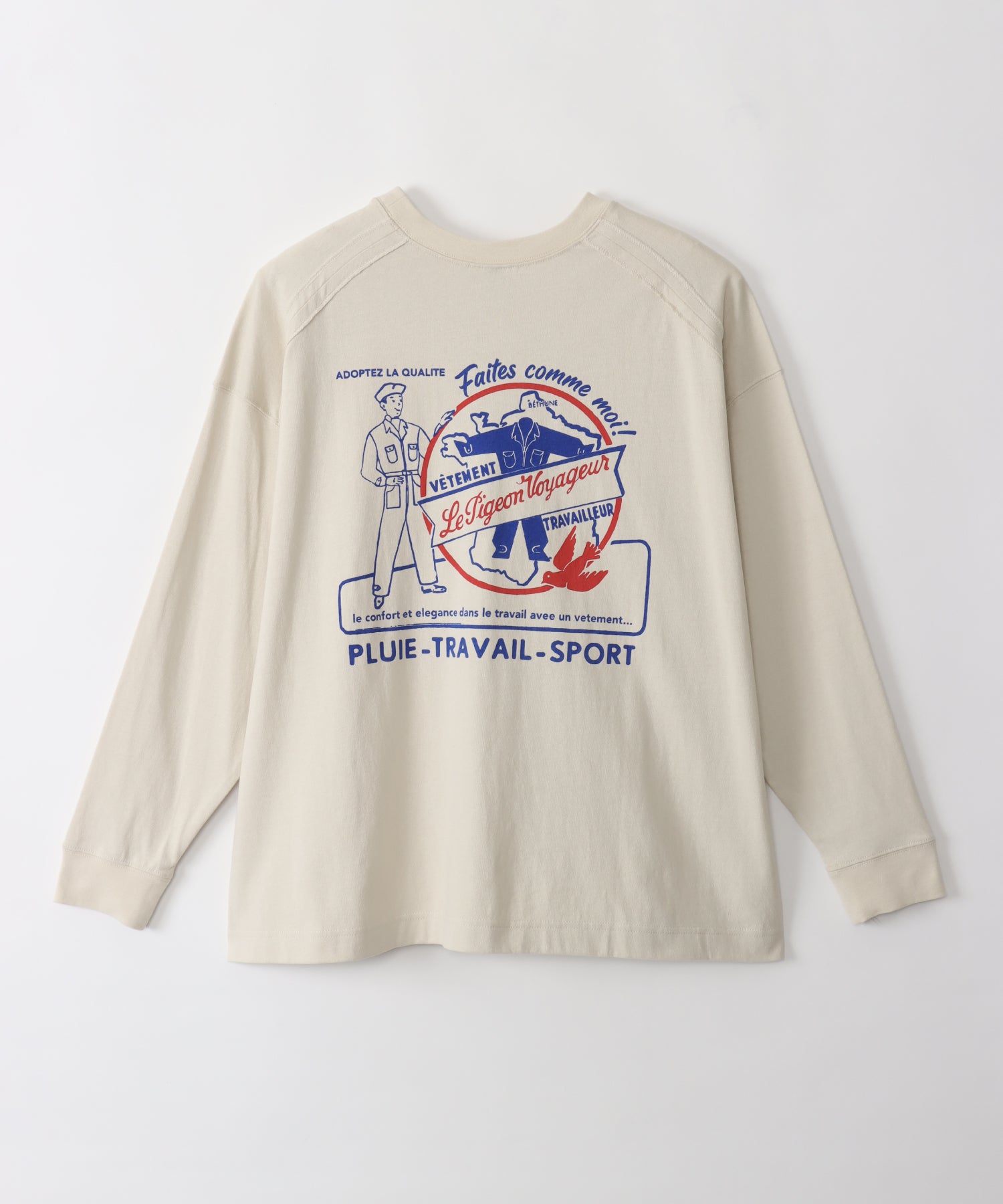 CREW NECK L/S T-SHIRTS