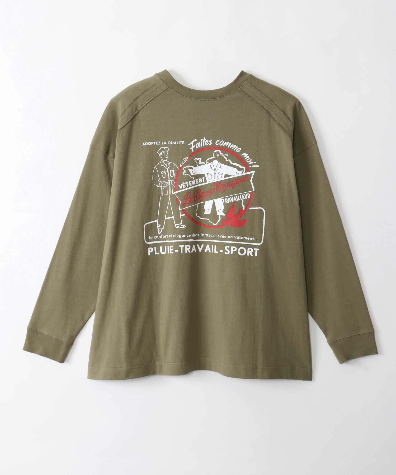 CREW NECK L/S T-SHIRTS