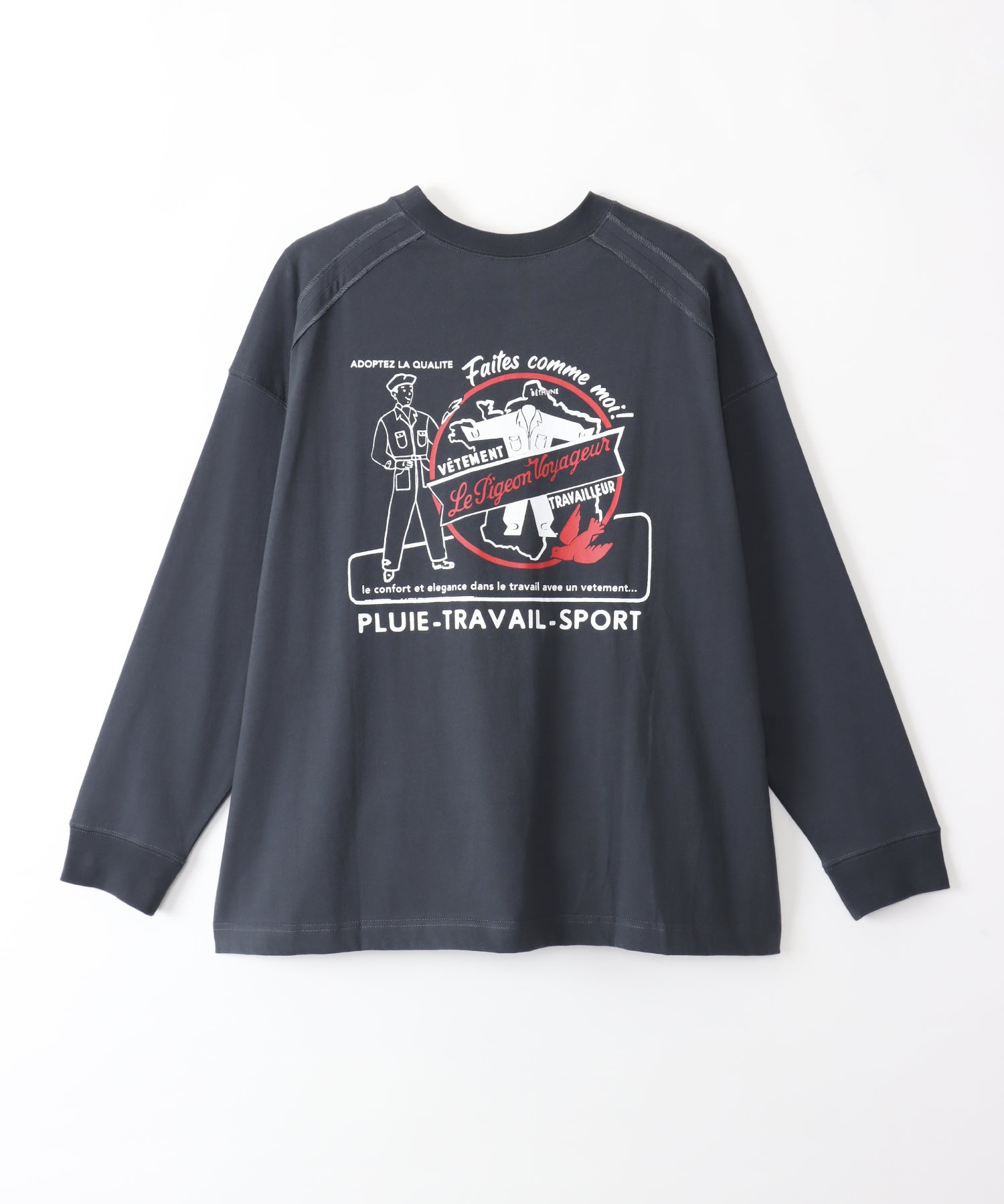 CREW NECK L/S T-SHIRTS