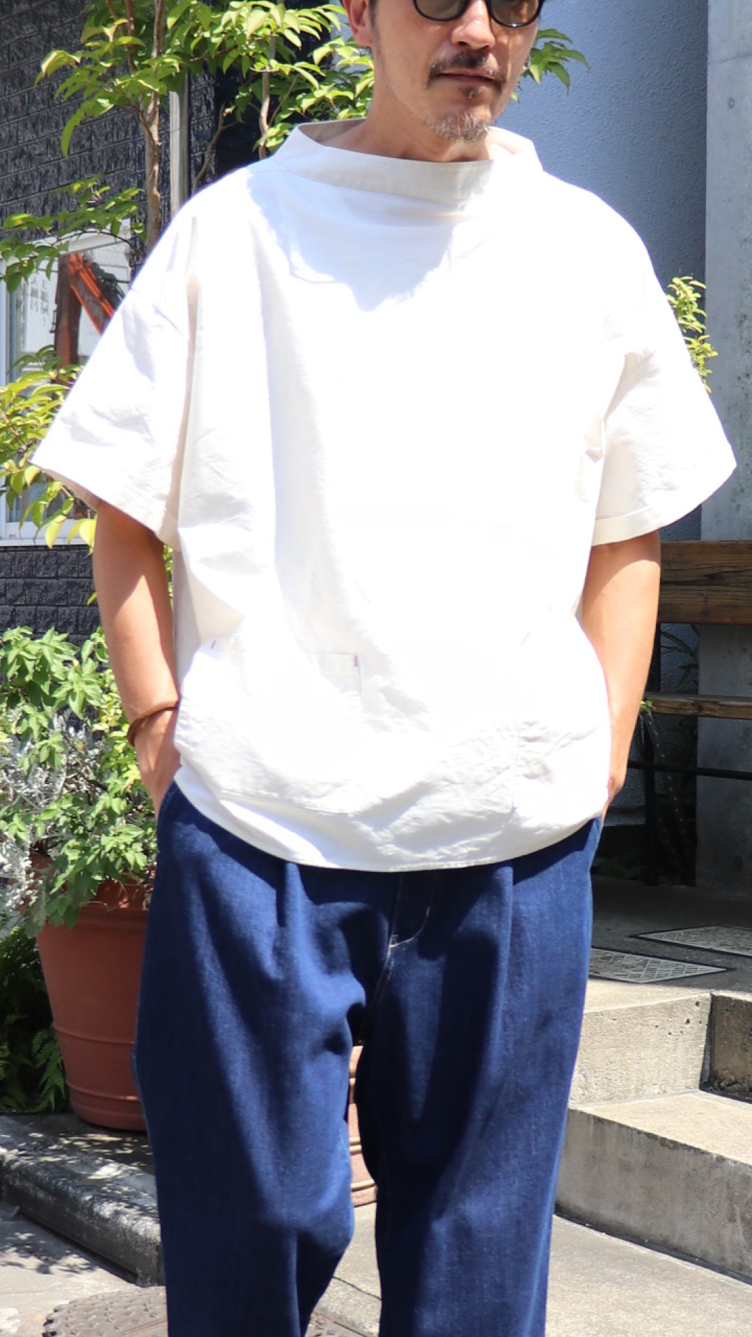 SHORT SLEEVE SMOCK