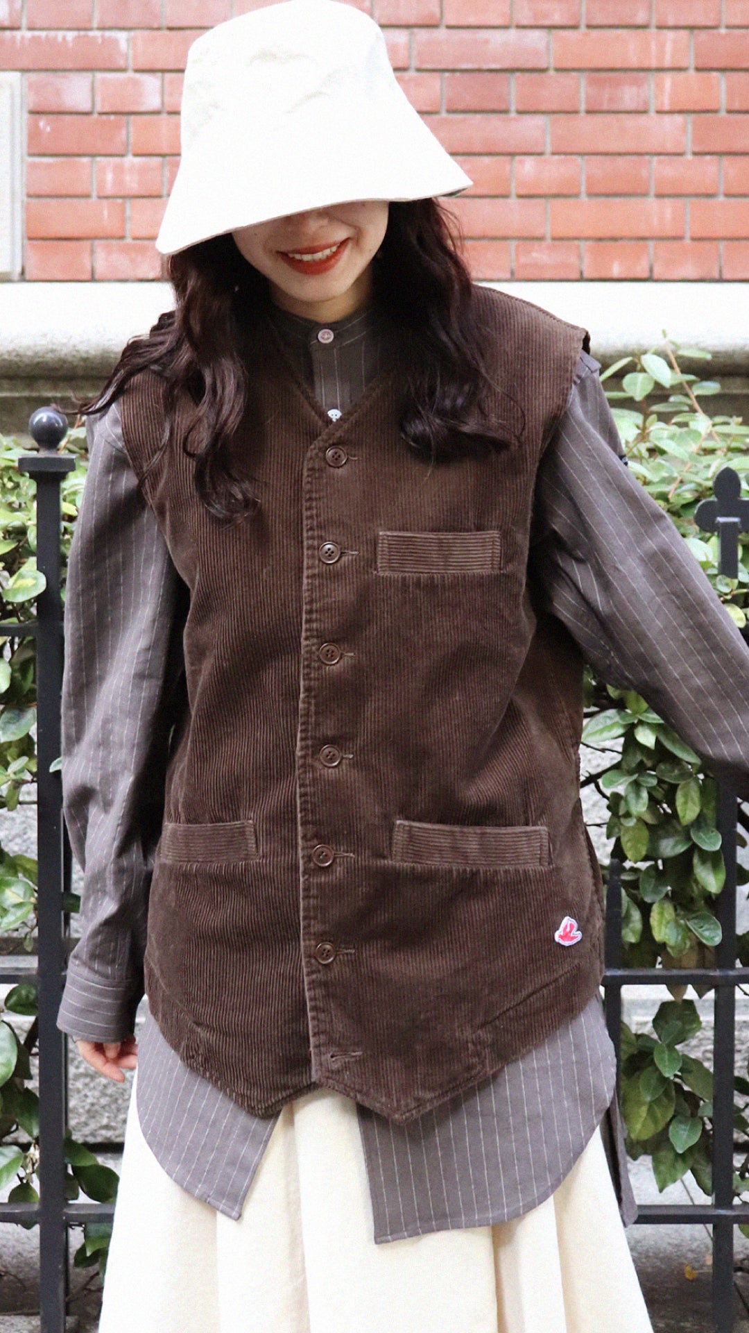 CORDUROY VEST