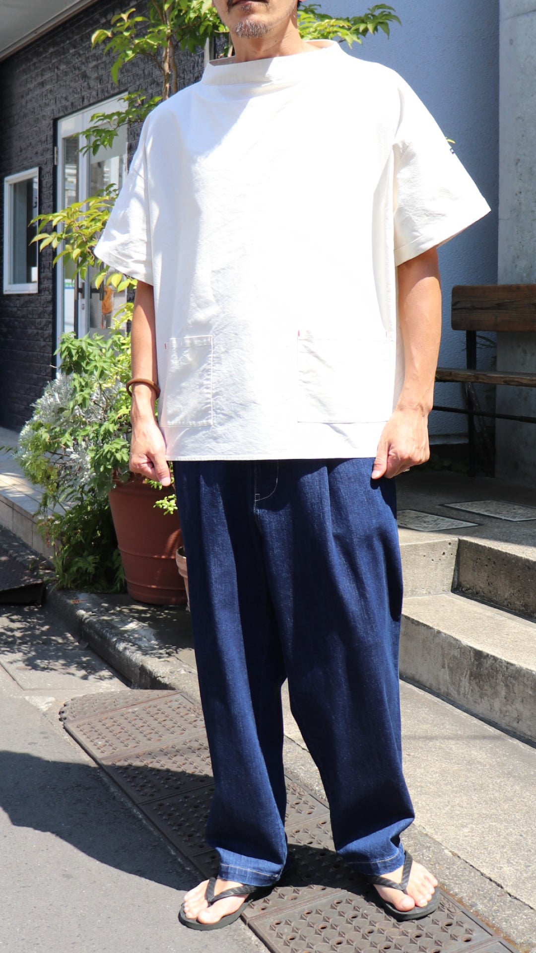 SHORT SLEEVE SMOCK