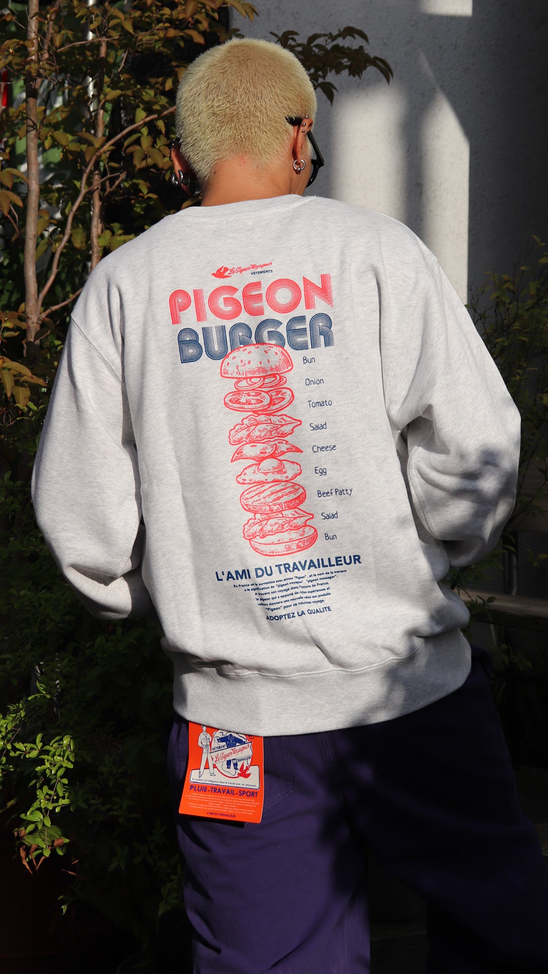 PIGEON BURGER SWEAT
