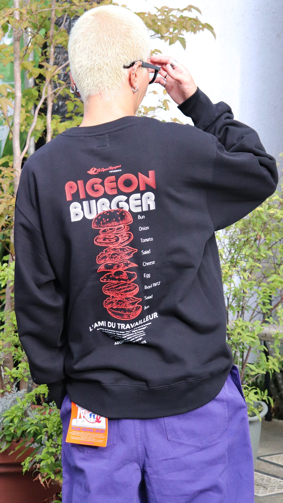 PIGEON BURGER SWEAT