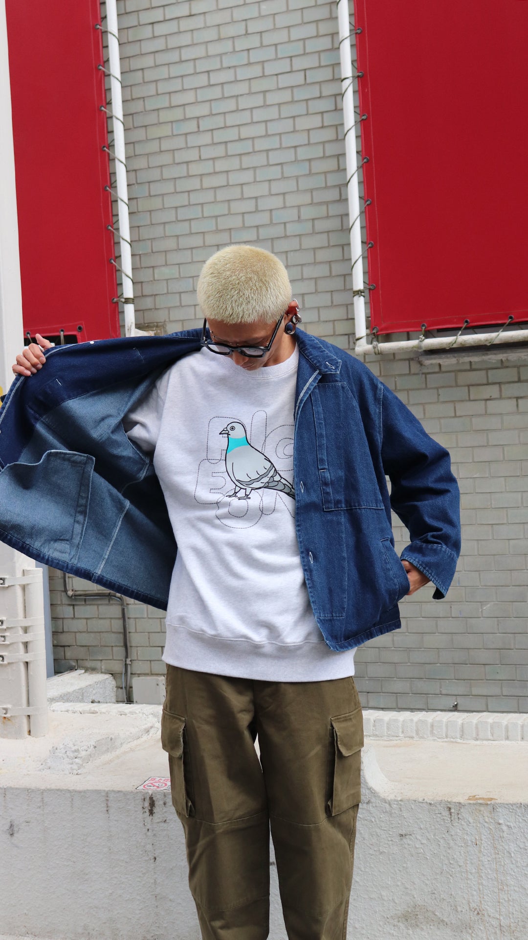 POP PIGEON SWEAT