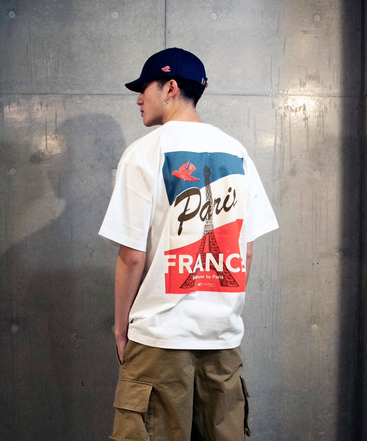 PIGEON TRAVEL T-SHIRTS【PARIS】