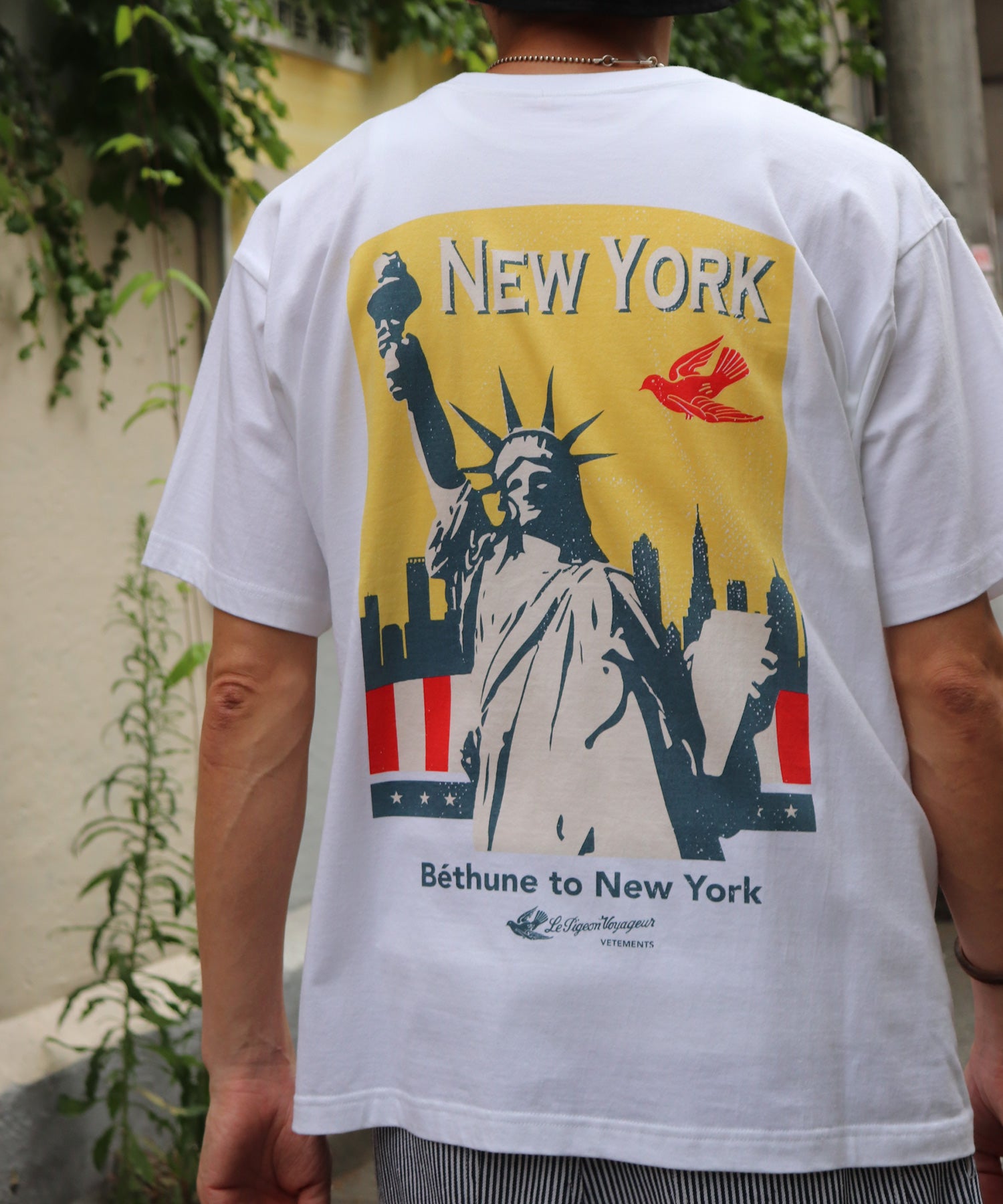 PIGEON TRAVEL T-SHIRTS【NEW YORK】