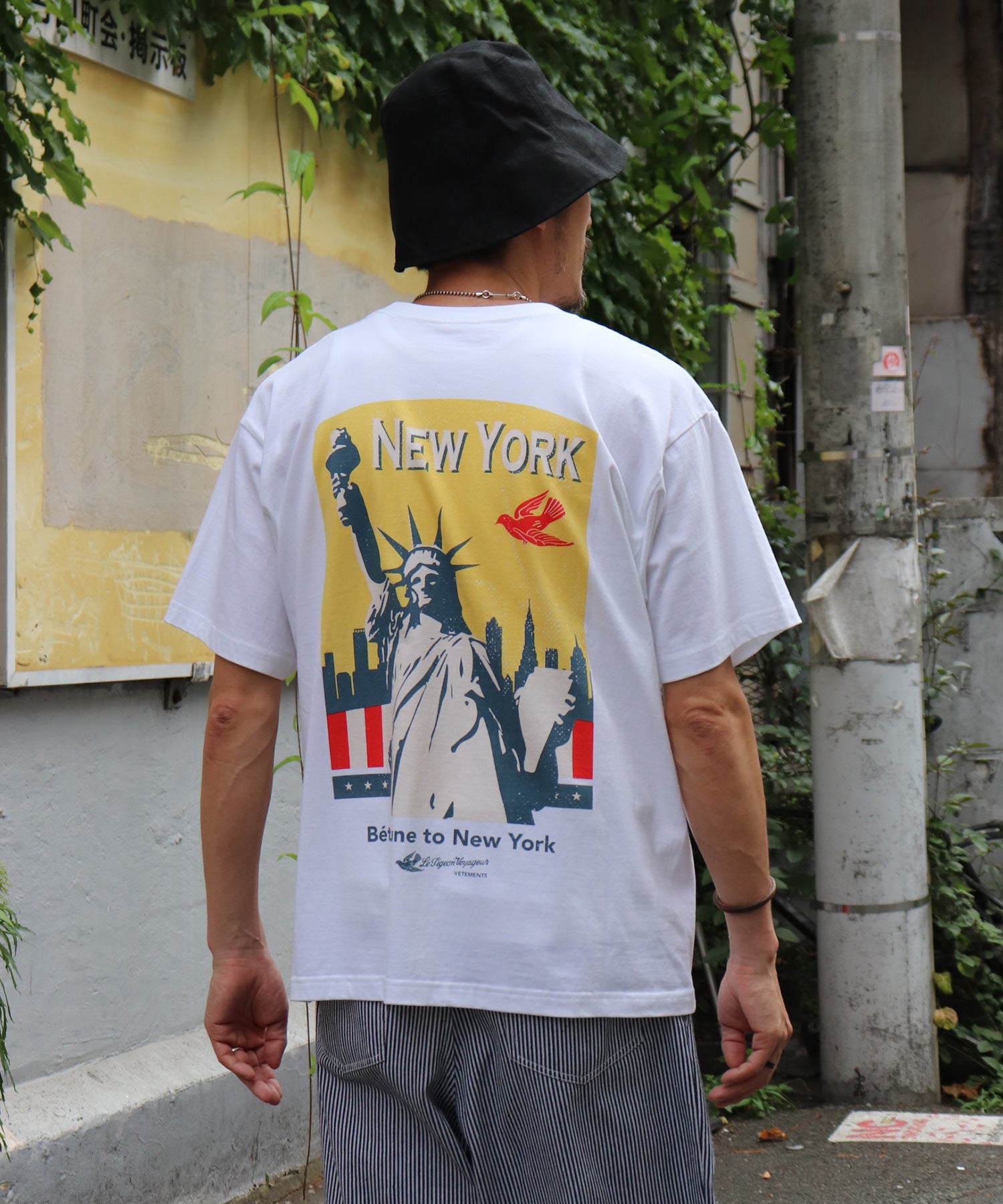 PIGEON TRAVEL T-SHIRTS【NEW YORK】