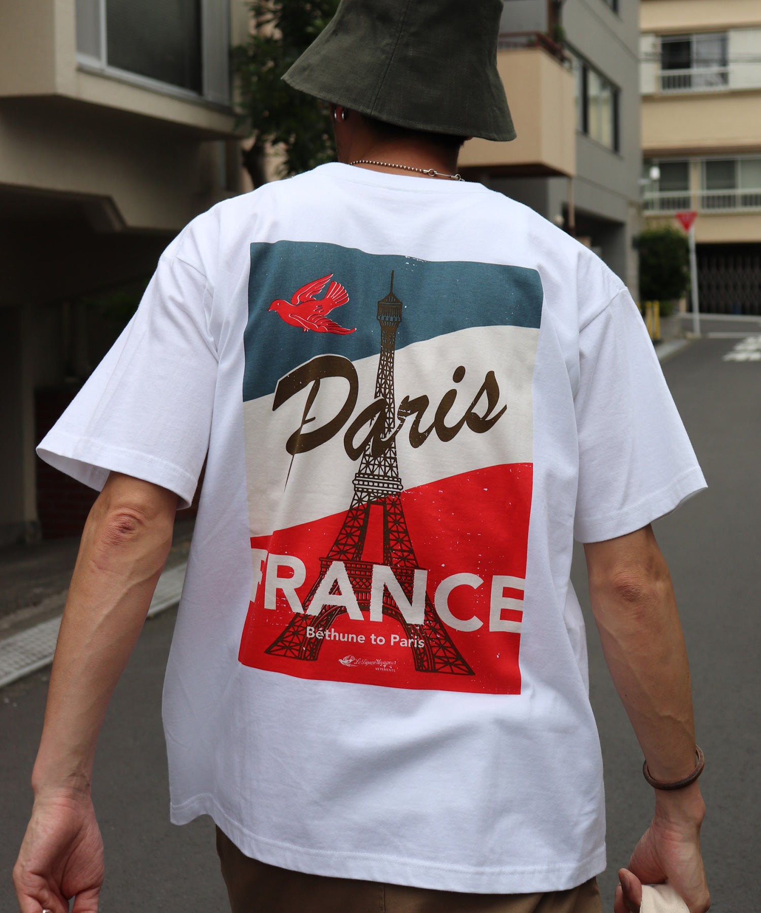 PIGEON TRAVEL T-SHIRTS【PARIS】